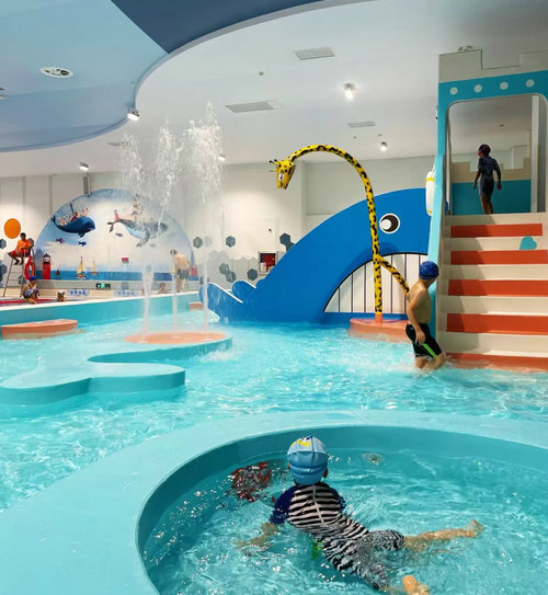 夏河儿童室内恒温水上乐园案例图